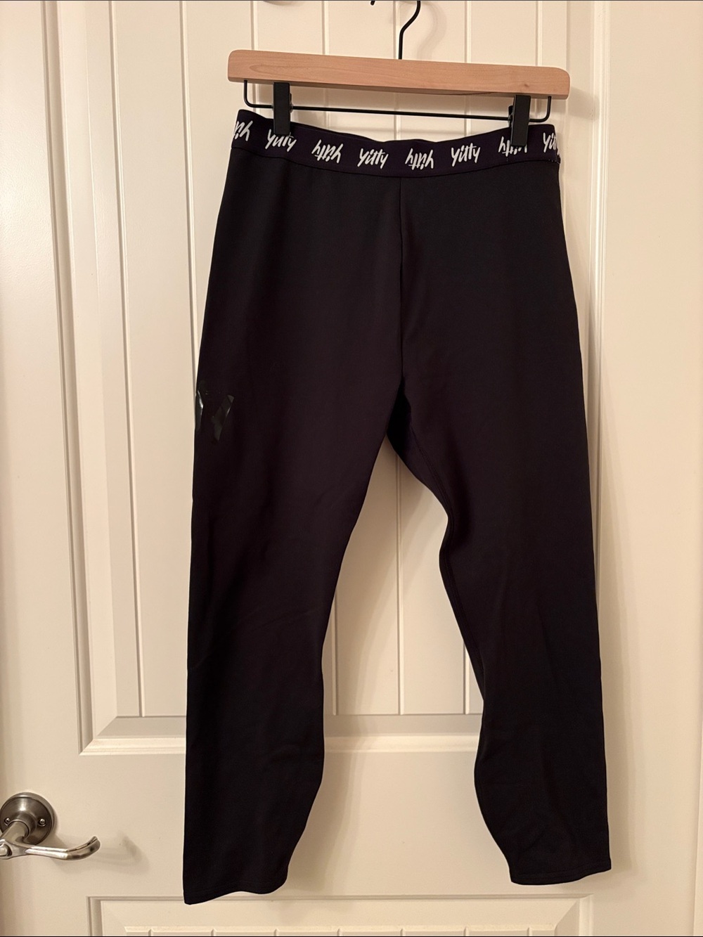 YITTY Black Logo Waistband Women’s Leggings